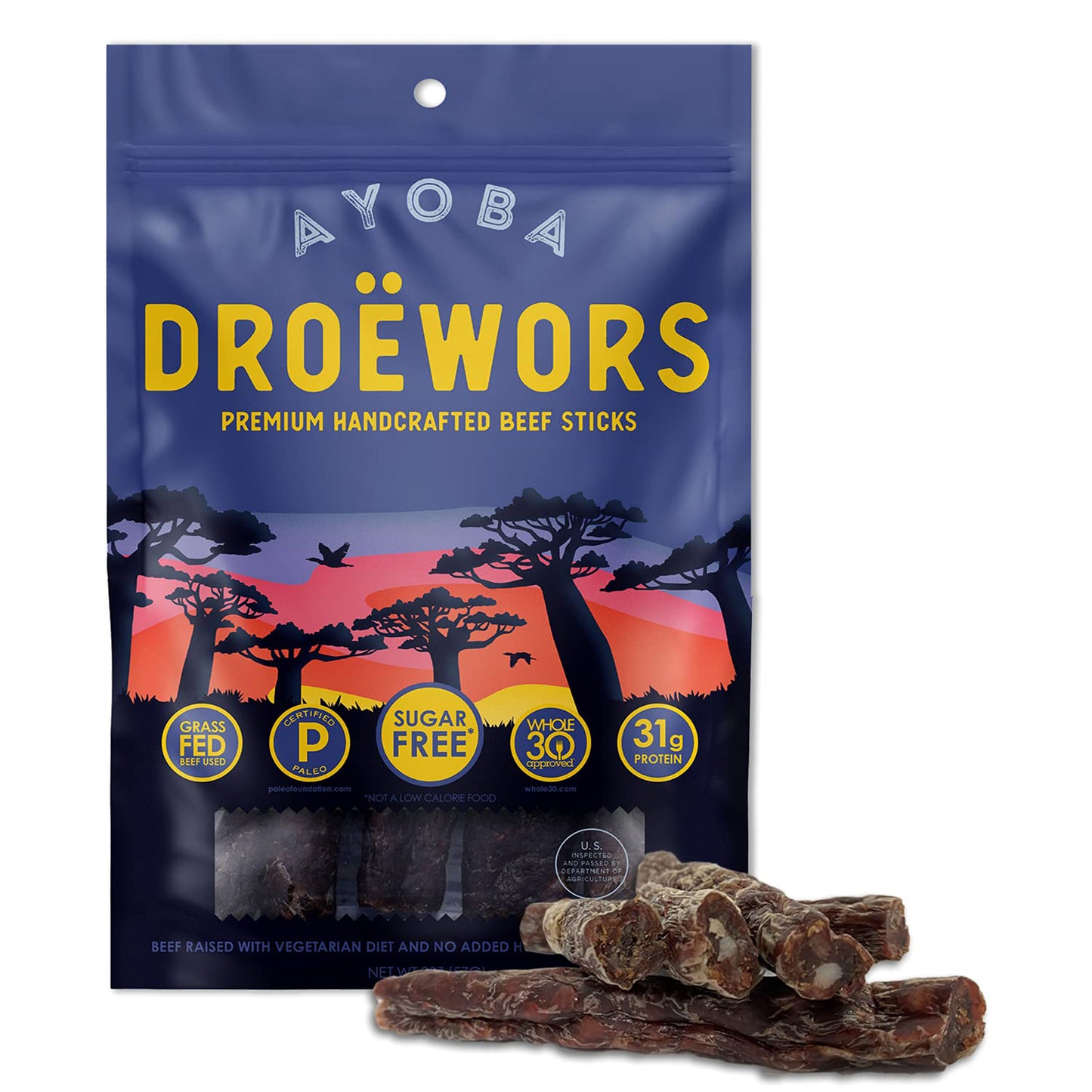 Droewors Beef Sticks