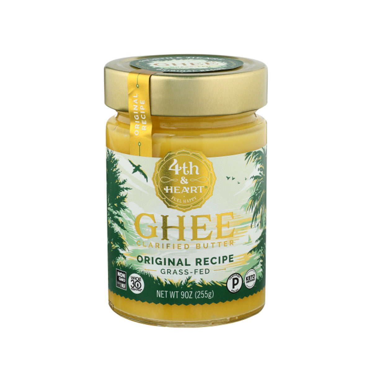 Organic Grass Fed Ghee Clarified Butter Frankie's Free Range Foods