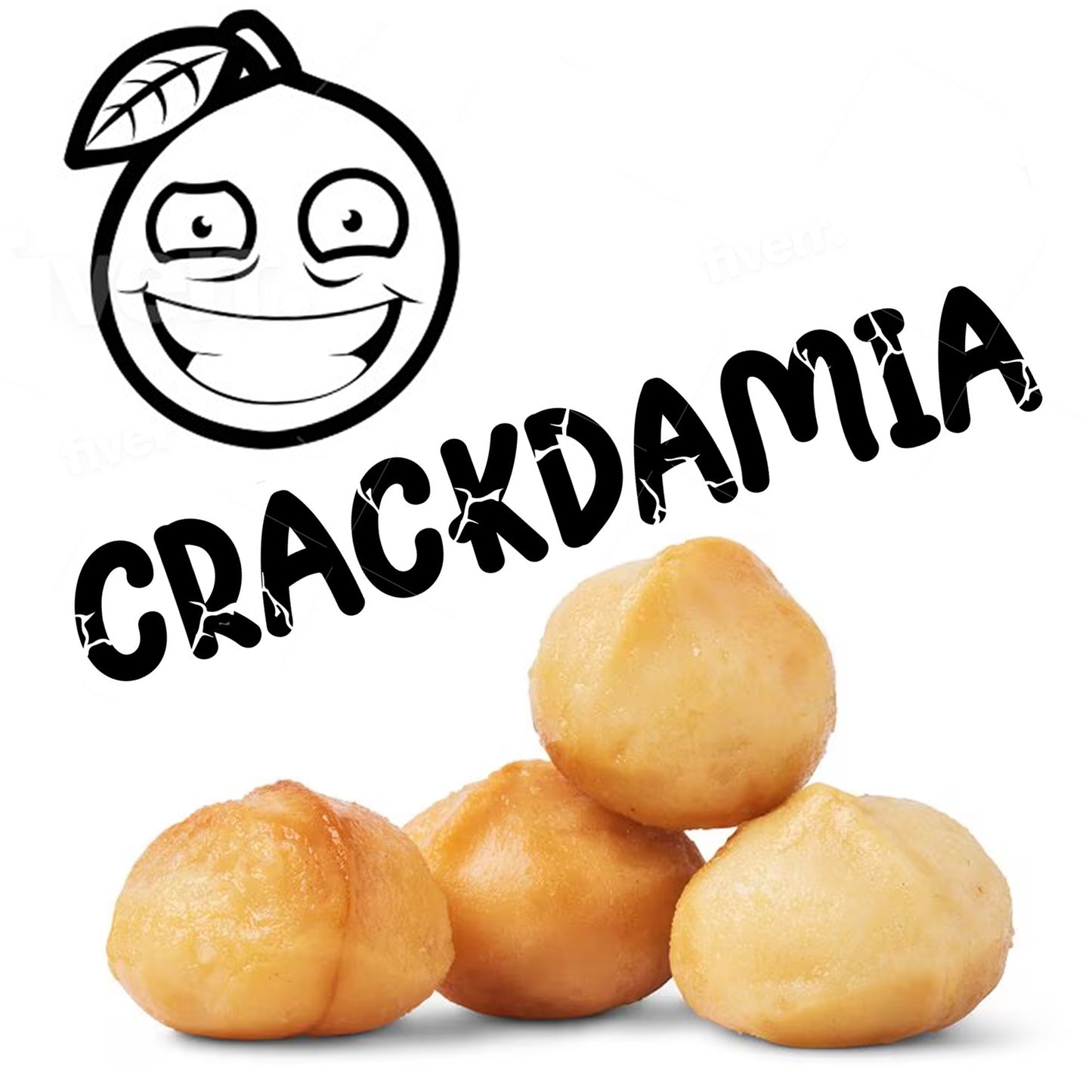 CRACKDAMIA Organic Macadamia Nuts